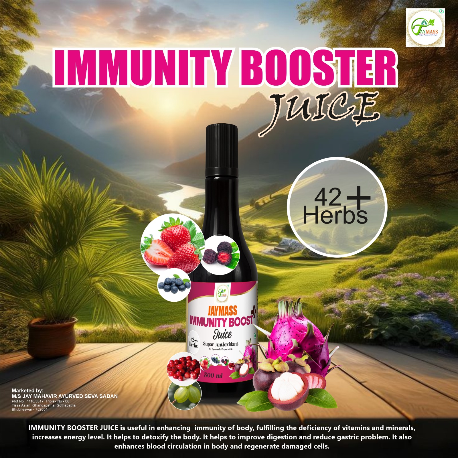 JAYMASS IMMUNITY BOOST JUICE